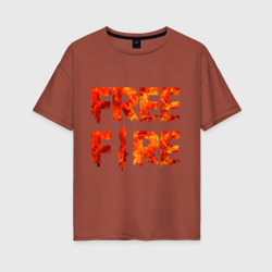 Free Fire – Футболка оверсайз из хлопка с принтом купить со скидкой в -16%