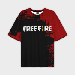 Мужская футболка oversize 3D Free Fire