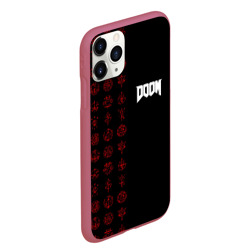Чехол для iPhone 11 Pro Max матовый Doom - Руны - фото 2