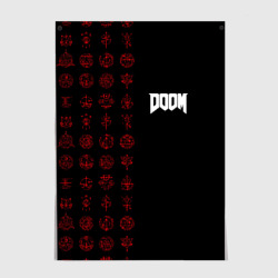 Постер Doom - Руны