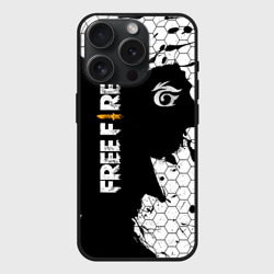 Чехол силиконовый для Apple iPhone 15 Pro Мax матовый Garena free fire