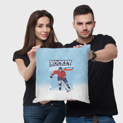 Подушка 3D Хоккей  Russia - фото 2