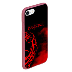 Чехол для iPhone 7/8 матовый Evanescence - фото 2