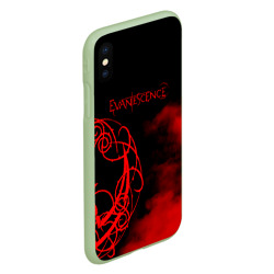 Чехол для iPhone XS Max матовый Evanescence - фото 2