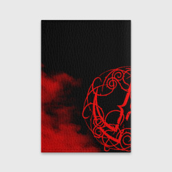 Обложка с принтом Evanescence для любого человека, вид сзади №1. Цвет основы: красный