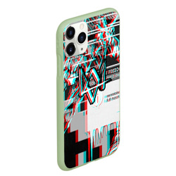 Чехол для iPhone 11 Pro Max матовый Watch dogs glitch - фото 2