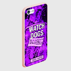 Чехол для iPhone 5/5S матовый Watch dogs - фото 2