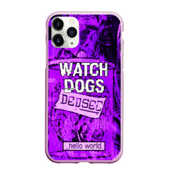 Чехол для iPhone 11 Pro Max матовый Watch dogs