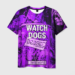 Мужская футболка 3D Watch dogs