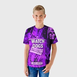 Детская футболка 3D Watch dogs - фото 2