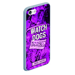 Чехол для iPhone 5/5S матовый Watch dogs - фото 2