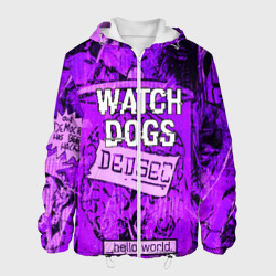 Мужская куртка 3D Watch dogs