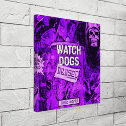Холст квадратный Watch dogs - фото 2