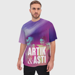 Мужская футболка oversize 3D Asti & Artik - фото 2