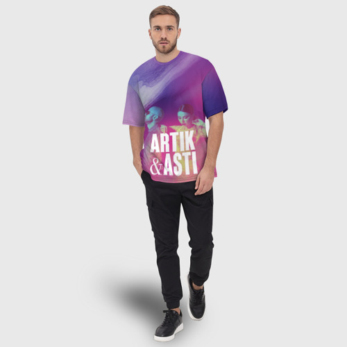 Мужская футболка oversize 3D Asti & Artik, цвет 3D печать - фото 5