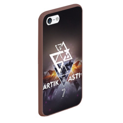 Чехол для iPhone 5/5S матовый Artik & Asti 7 - фото 2