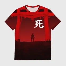 Мужская футболка 3D Sekiro