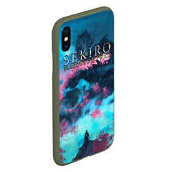 Чехол для iPhone XS Max матовый Sekiro - фото 2