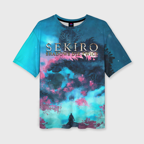 Женская футболка oversize 3D Sekiro, цвет 3D печать