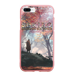 Чехол для iPhone 7Plus/8 Plus матовый Sekiro спина