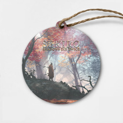 Деревянная игрушка круг Sekiro спина