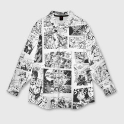 Мужская рубашка oversize 3D JoJo no Kimyou na Bouken