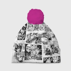 Шапка 3D c помпоном JoJo no Kimyou na Bouken