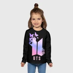 Детский лонгслив 3D BTS - фото 2