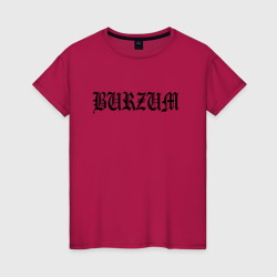 Женская футболка хлопок Burzum