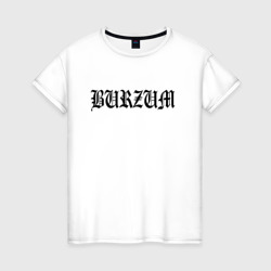 Женская футболка хлопок Burzum