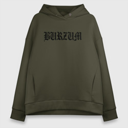 Женское худи Oversize хлопок Burzum