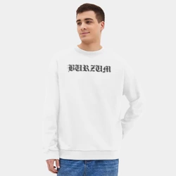 Мужской свитшот oversize без начеса хлопок Burzum - фото 2