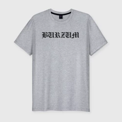 Мужская футболка хлопок Slim Burzum