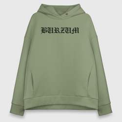 Женское худи Oversize хлопок Burzum