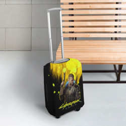 Чехол для чемодана 3D Cyberpunk 2077 - фото 2