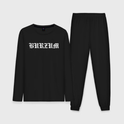 Мужская пижама с лонгсливом хлопок Burzum