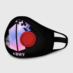 Маска из неопрена BTS army