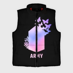 Мужской жилет утепленный 3D BTS army