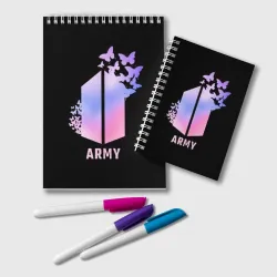 Блокнот BTS army