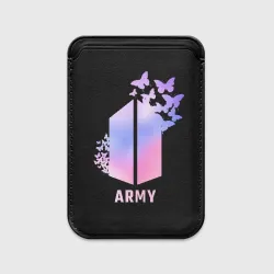 Картхолдер Magsafe магнитный BTS army