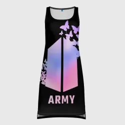 Платье-майка 3D BTS army