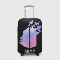 Чехол для чемодана 3D BTS army