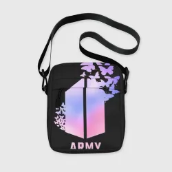 Сумка через плечо 3D BTS army