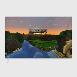 Флаг 3D Minecraft