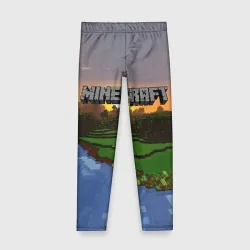 Детские леггинсы 3D Minecraft