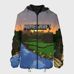 Мужская куртка 3D Minecraft