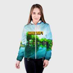 Женская куртка 3D Minecraft - фото 2