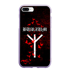 Чехол для iPhone 7Plus/8 Plus матовый Burzum Algiz Rune