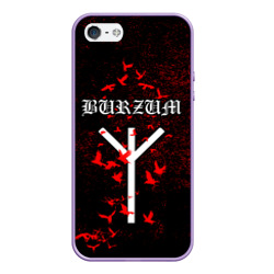 Чехол для iPhone 5/5S матовый Burzum Algiz Rune