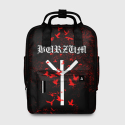 Женский рюкзак 3D Burzum Algiz Rune